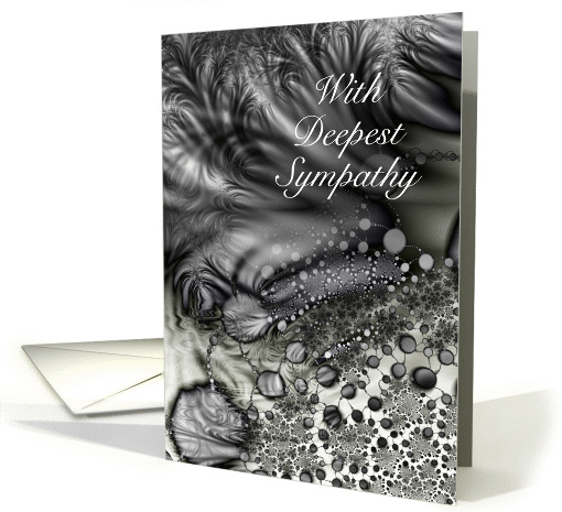 Sympathy, Bereavement, Blank card (1455972)