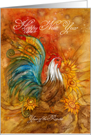 Chinese New Year, Year of the Rooster card