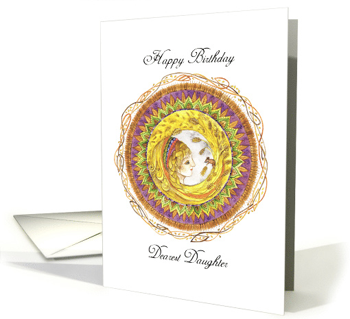 Birthday for a dear Daughter, with Woman, Harvest Mouse... (1478082)