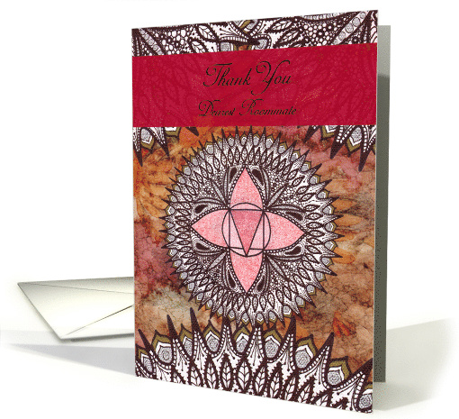 Thank You, Roommate, Root Chakra, Meditation, Chakra, Mandala card