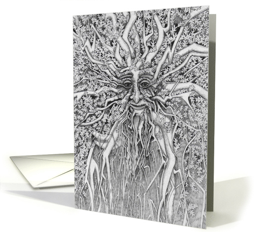 Oak Tree Spirit Blank card (1661986)