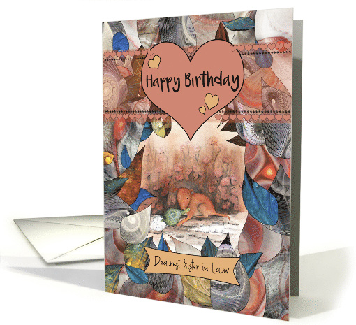 Happy Birthday Dearest Sister in Law Little Brown Puppy... (1683680)