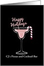 Magarita Christmas, Christmas Cocktail, Pink, Business, For Supplier card