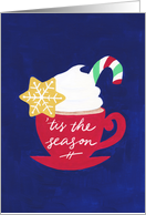 Christmas Teacup, ’Tis The Season card