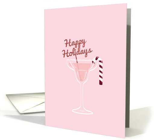 Magarita Christmas, Christmas Cocktail, Pink card (1481642)