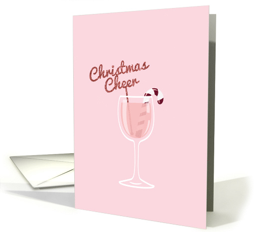 Ros Christmas, Wine, Pink card (1481952)
