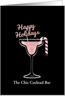 Magarita Christmas, Christmas Cocktail, Pink, Business, For Friend card