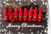 Christmas, Santa’s Little Helpers, Tomtar, Gnomes, Elves card