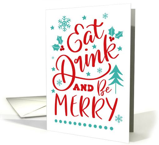 Eat Drink and Be Merry, Christmas card (1575424)