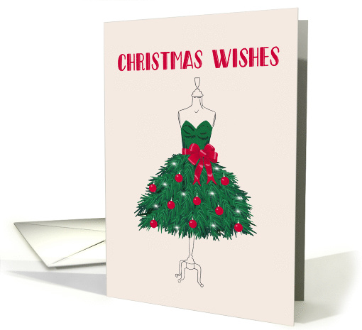 Christmas Wishes, Christmas Tree skirt on mannequin,... (1583414)