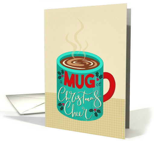 Coffee Mug, Christmas Cheer, Vintage, Retro, Business for... (1584166)