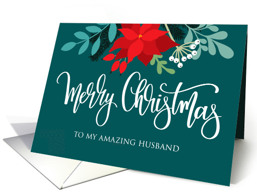 Husband, Merry Christmas, Poinsettia, Rosehip, Berries,... (1591332)