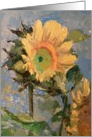 Sunflowers for Birthday card