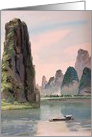 Guilin’s Landscape For Father And Father’s Day card