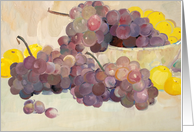 Many Grapes for Many Thanks card