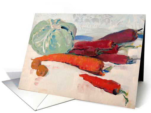 Vegetables for Vegetarians' Collections card (1461570)