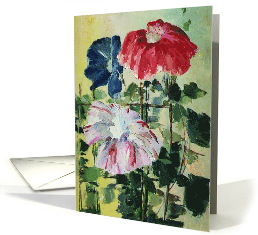 Morning Glory Flowers for Mother's Day card (1467520)