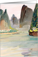 Guilin’s Landscape For Birthday card