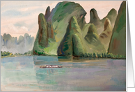 Guilin’s Landscape For Birthday card