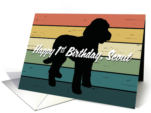 Happy First Birthday, Scout card (1778900)