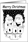 Pebz Family Singing Christmas Songs card