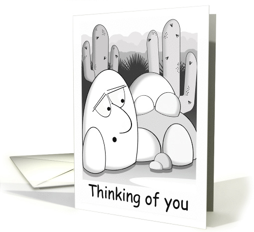 Thinking Of You When I See In Nature Your Familiar Shape card