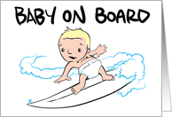 Baby on Board, the Perfect Way to Congratulate an Expectant Mother card