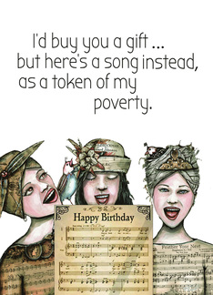 Singing a Birthday...