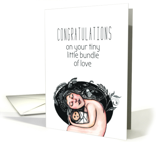 Congratulations on your Baby Bundle of Love for a New Parent card