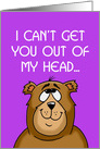 Romantic Card I Can’t Get You Out of My Head card