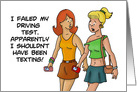 Humorous Congratulations On Getting Your Driver’s License Card