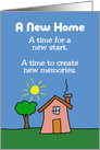 Congratulations On Getting Your New Home Create New Memories card
