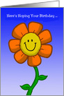 Birthday Card Here’s Hoping Your Birthday Is As Awesome As You Are card