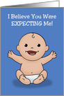 Cute Congratulations Card For Having A New Baby Boy card