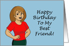 Birthday Card For Best Friend Here’s To Another Year card
