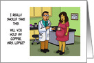 Humorous Congratulations On Getting Pregnant Hold My Coffee card