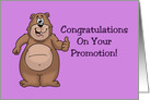 Congratulations To A Woman On Her Promotion To Grandma card