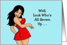 Birthday For Woman Look Who’s All Grown Up Ready For Colonoscopy card