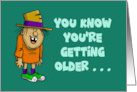 Getting Older When Your Body Makes More Noises Than Your Car card