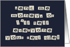 Humorous Birthday With Ransom Note Or I’ll Tell Your Real Age card