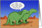 Getting Older Birthday You’re Looking Good For Your Age With Dinosaurs card