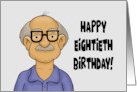 80th Birthday Dinosaurs Weren’t Really Alive When You Were Born card