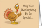 Humorous Thanksgiving Be So Special No Longer Sit At Card Table card