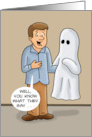 Humorous Halloween Keep Your Friends Close And Your Entities Closer card