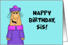 Humorous Sister Birthday You’ve Been Like A Sister To Me card