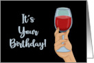 Humorous Birthday It’s Your Birthday Let Us Inebriate card