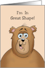 Humorous Hello I’m In Great Shape Unfortunately It’s Potato Shape card