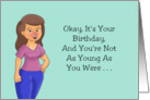 Funny Birthday For Her Put On Your Big Girl Panties And Deal With It card