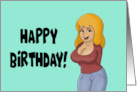 Humorous Adult Birthday For Him Want Me To Blow Your Candle card