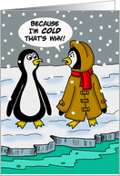 Cartoon Penguin...